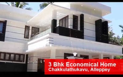 3 Bhk Economical Home Construction – Chakkulathukavu, Alappuzha