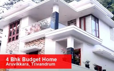 4 Bhk Budget Home Construction – Aruvikkara