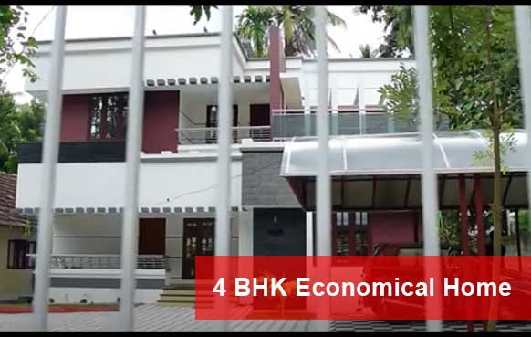 4 Bhk Economical Home Construction – Anchalamoodu, Kollam