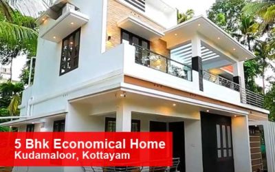 5 Bhk Economical Home Construction -Kudamaloor, Kottayam